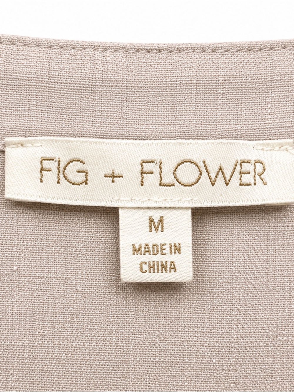 Fig + Flower Embroidered Midi Dress Medium Boho Tiered Prairie Cottagecore Dress - Picture 6 of 6